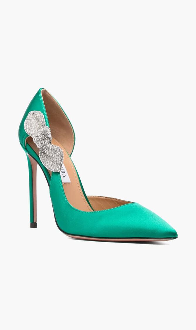 Very Bow Tie Crystal pumps