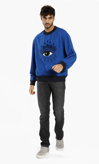 Eye Embroidered Sweatshirt