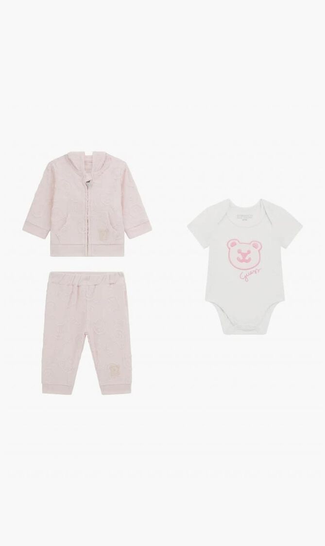 Infant Bodysuit, Sweatshirt and Sweatpants Set