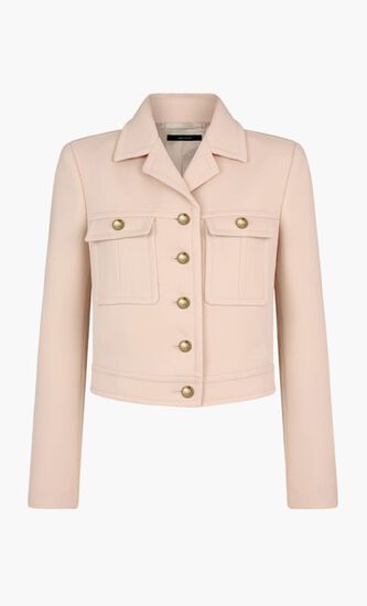 Cropped Safari Jacket