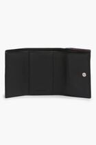 Pink Leather Trifold Wallet With Marni Mending