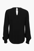 Long Puff Sleeve Blouse