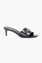 Rebecca Leather Kitten Heel Sandal