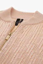 Claudia Sequins Sweater Bomber