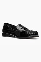 Carlson Crackled Patent Leather Loafer