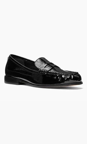 Carlson Crackled Patent Leather Loafer
