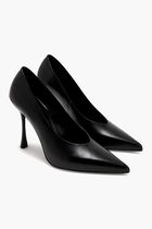 KISS PUMP BLACK LEATHER