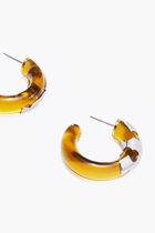 Resin Hoop Earrings Resin Hoop Earrings