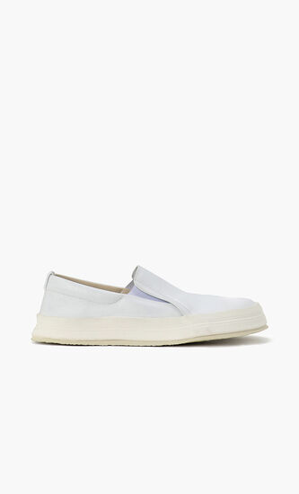 Slip-on Leather Trainers