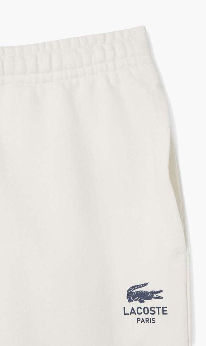 Printed Cotton Fleece Shorts