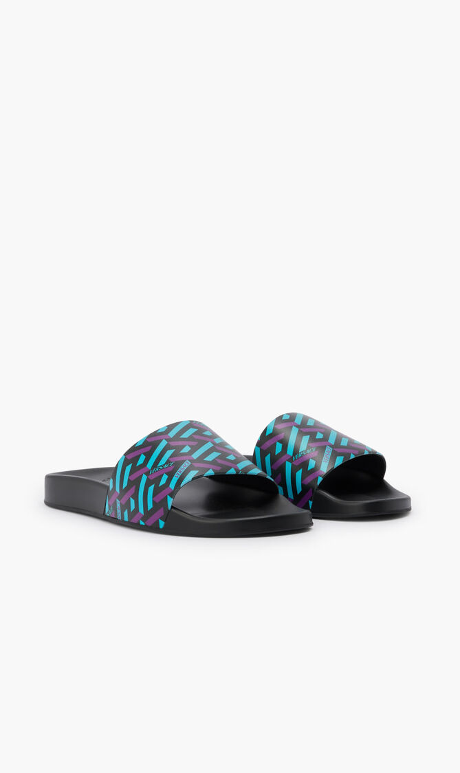 Pool Slide Gomma St. La Greca Buy VERSACE Pool Slide Gomma St.La Greca for AED 495.00  main image 2