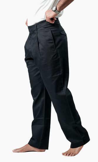 ANGELO KAHEL TROUSERS NAVY PNT 6074