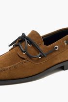 HARRIS COW SUEDE LEATHER TOBACCO