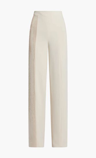 Half And Half Sequin Pants
