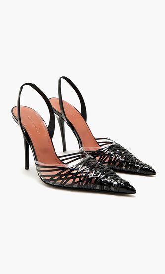 LORI SLING PATENT105 SM HEEL