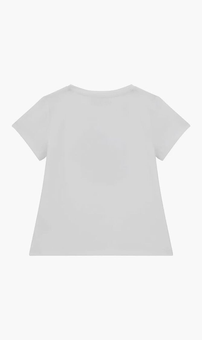 Contrasting Flower T - Shirt