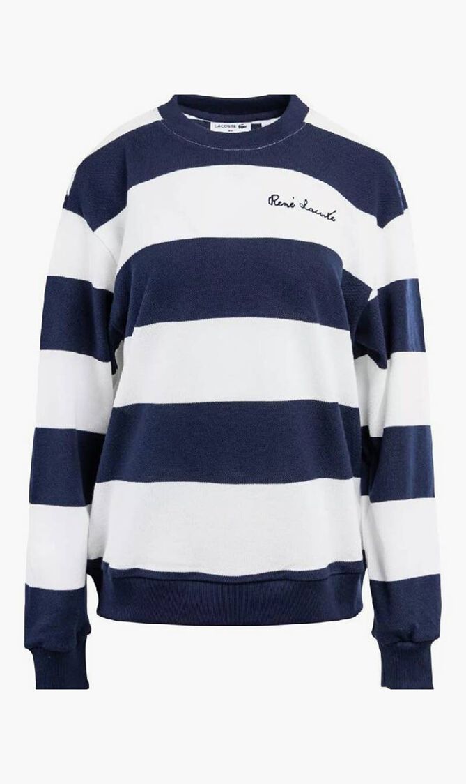 Crew Neck Printed Sweater