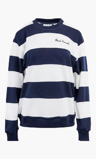 Crew Neck Printed Sweater