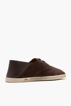 Suede Espadrilles Derby Shoes