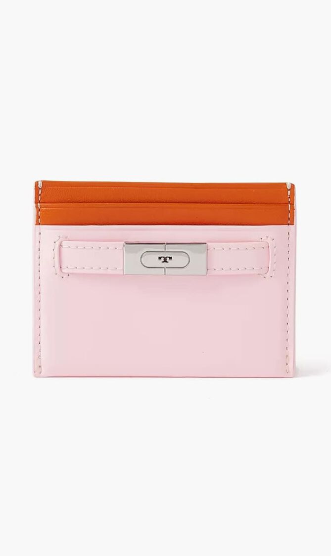 POLISHED LEATHER T CARD CASE