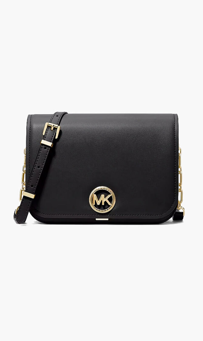 Delancey Medium Leather Messenger Bag