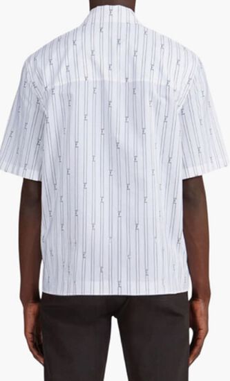 CE1645 FIL COUPE' POPLINSPORT SHIRT WITH SHORT SLEEVES