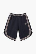 SHORT FLEECE + CONTRAST + MEDUSA EMBROIDERY
