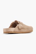 Suede Sabots