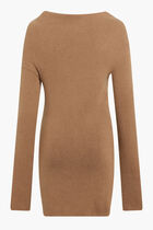 BRUSHED STRETCH CASHMERE DRESS