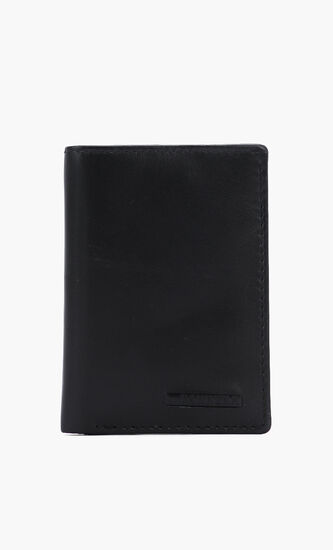 Engraved Logo Bi-Fold Wallet