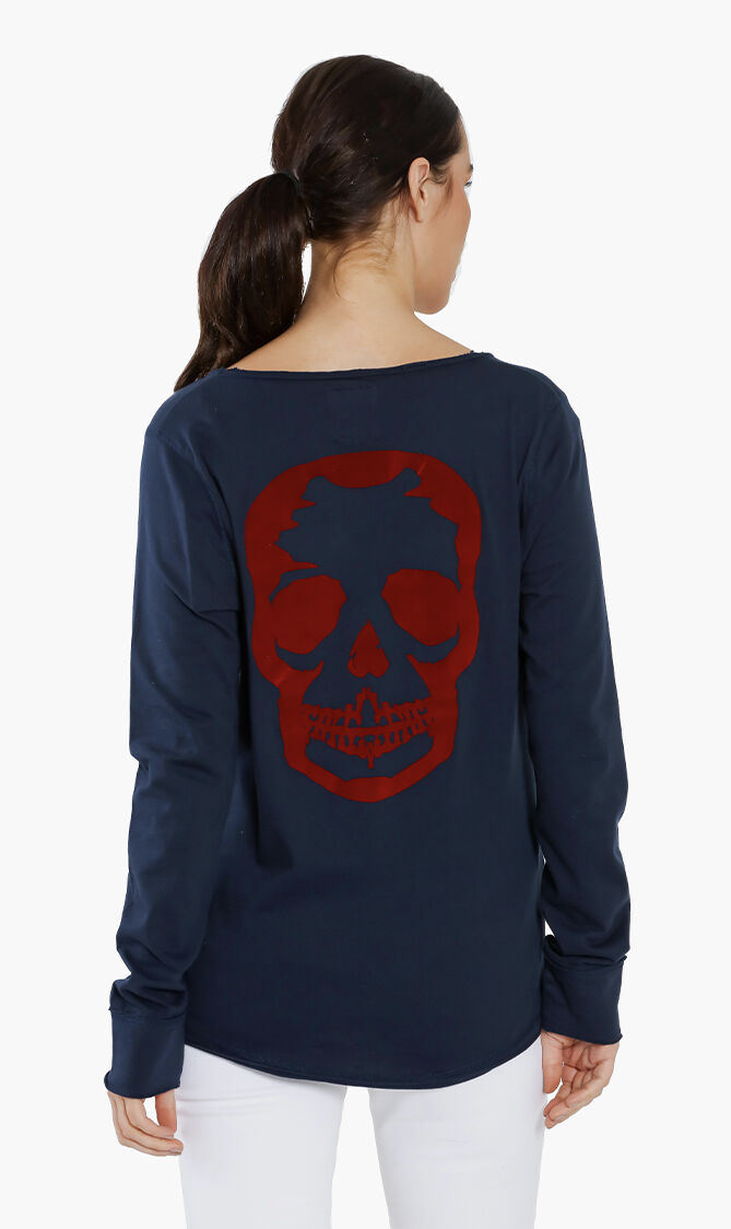 Tunisien Skull Long Sleeves T-Shirt