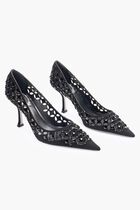 BLACK SUEDEJET STRASS