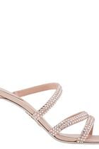 LIGHT GOLD SATINCHONEY STRASS