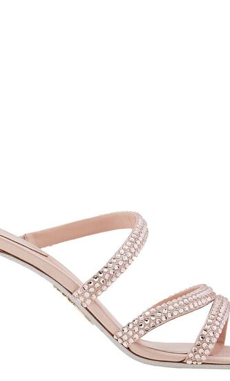 LIGHT GOLD SATINCHONEY STRASS