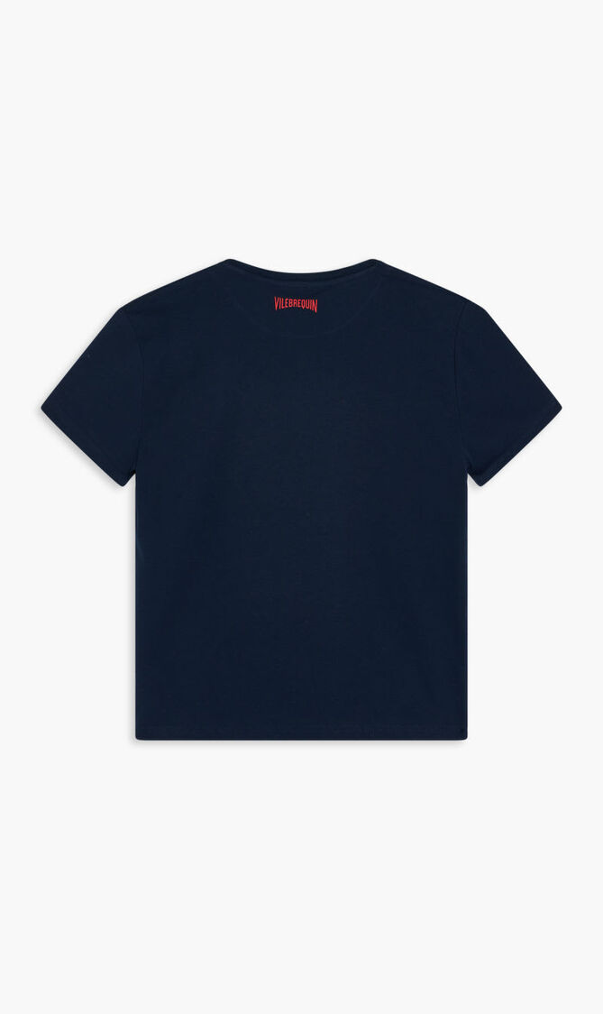 TEDDY TEE SHIRT CR24 COCORICO TS BLEU MARINE