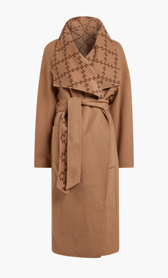 REVERSIBLE PRINTED SOFT COAT