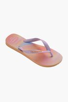 Printed Thong-Strap Flip-Flops