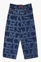 Logo Print Jeans