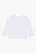 Graphic-Print Long-Sleeve Top