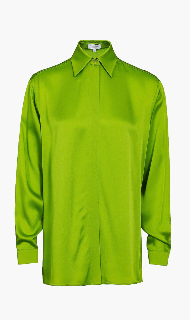 Techno Charm Boyfriend Shirt