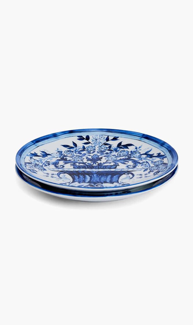 Blu Mediterraneo Dessert Plate Round 19cm Set Of 2
