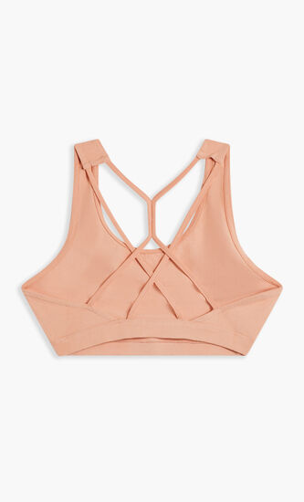 BRA WITH BACK DOUBLE STRINGSBLACK