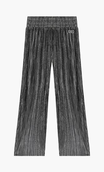 Plisse Logo Trousers