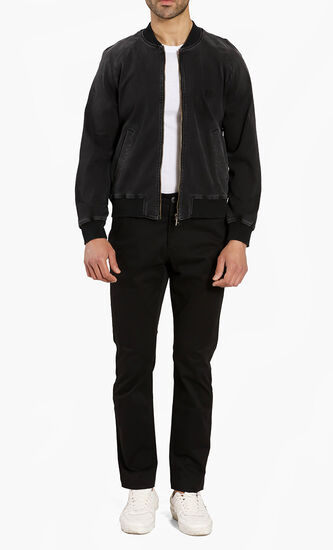 K Denim Bomber Jacket