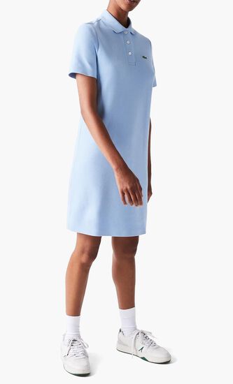 Cotton Pique Polo Dress