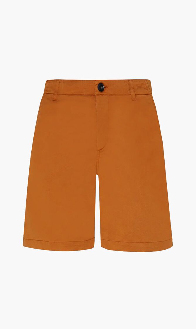 Tencel Gabardine Bermuda Shorts