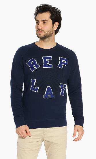 Logo Patch Sweatshirt
