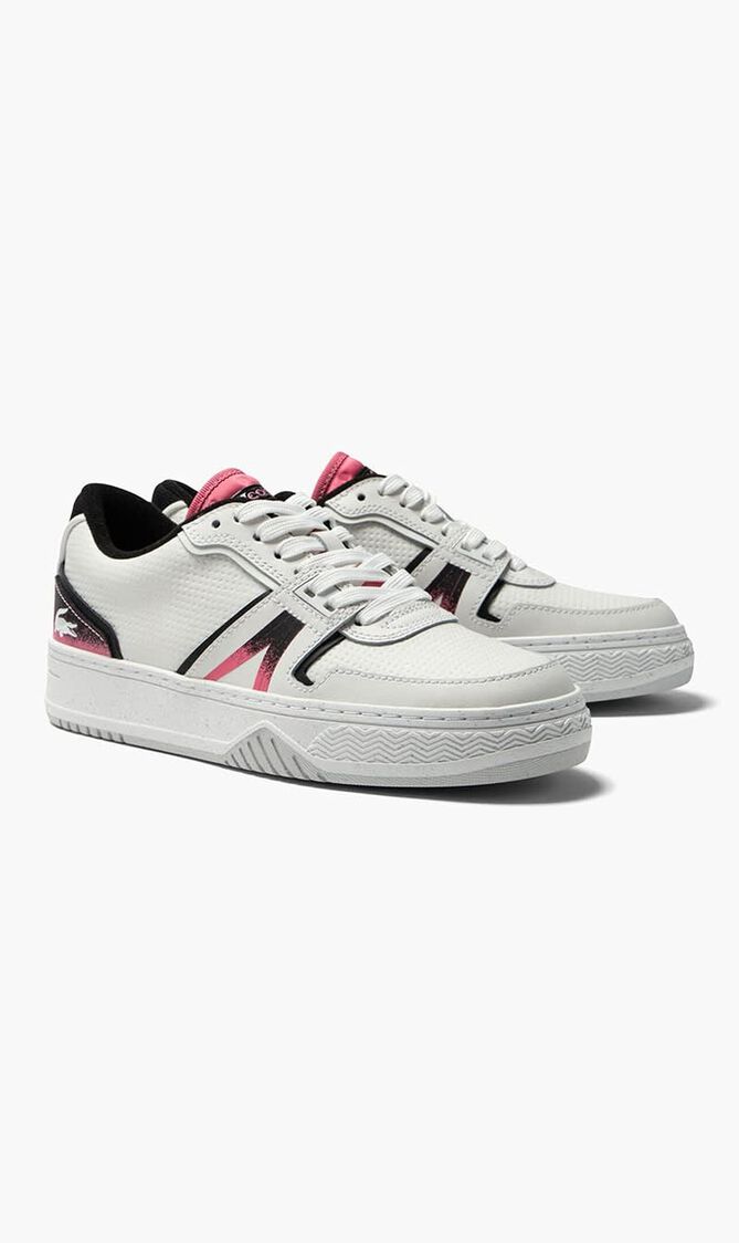 L001 Leather Heel Pop Trainers