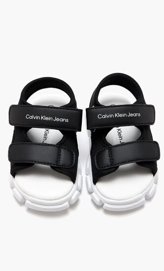 Velcro Sandal Black