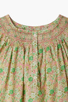 Bonpoint Jarah smocked dress made with Liberty fabrics